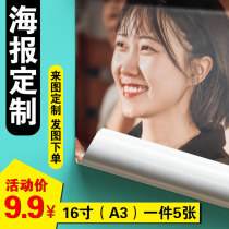 Gypsophila posters custom photo printing HD star poster custom wall stickers to customize stickers to order printing
