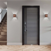 TATA wooden door ZM-007 intelligently entered into the family door