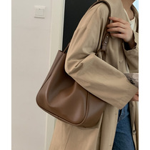 Joker ins Large Capacity Bag Women 2021 New Fashion Vintage Tote Bag Small Single Shoulder Underarm Bags