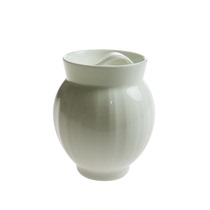 Wedgwood British Water Wave Striped Bone China Restaurant Afternoon tea Coffee Granulated sugar block Sugar sugar tank 11cm