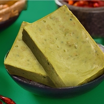 Haidilao hot pot seasoning green pepper butter base 150g hot pot seasoning cooking noodles spicy hot sauce 5 packaging
