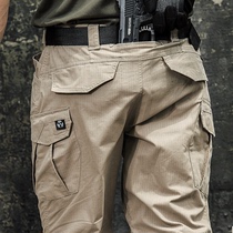 Archon Thunder and Thunder Tactical Pants Male Military Fans Slim Waterproof and Breathable Multi-Pocket Outdoor Work Pants Spring and Autumn Training Pants