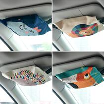 Car towel box in carton to incorporate fabric tissue tissue chair backhanged shade tissue tissue strap