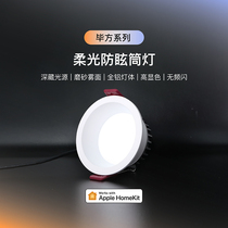Xiaoyan Tech Smart Cylinder Light Spotlight Embedded Sky Cat Elf Sensing Home Led Living Room Anti-glare Narrow Side Thin