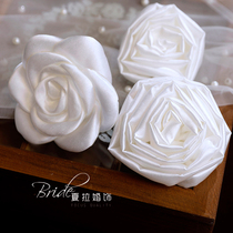 Shalas new French classic flower bud design sense elegant flower collar flower corsage wild bride and groom accessories