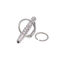 New stainless steel hollow horse eye stick urethral pull beads urethral catheterization tools adult supplies men's masturbation toys