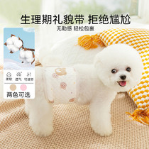 Crisps Public Dog Special Cute Little Bear All Season Breathable Dogs Physiological Pants Anti Harassing Physiological Period Adjustable Teddy
