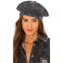 Ganni Cowboy Beret Hat 2022 New Spring Summer Ladies Luxury