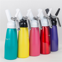 Stainless steel cream gun foaming device Cream gun milking device Coffee mounting gun Whipped cream foaming ice cream