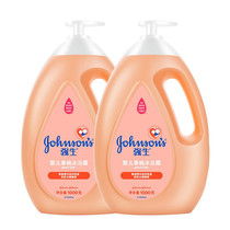 Johnson & Johnson Baby Peach Shower Gel 1L newborn baby toiletries moisturizing and moisturizing bath lotion