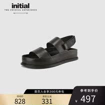 initial21 Spring Summer Leisure Brief About 100 Ride Thick Bottom Comfort Fashion Sandals Men 21US4MMCXX616
