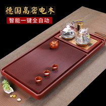 German bakelite tea tray Household induction cooker integrated large tea table Automatic kettle Simple tea set sea tray