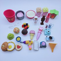 Genuine American girl doll accessory package simulation mini food cream diy model bread ornaments toy