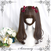 Swanjia-Lolita bobo head wig cute double sloppy clip for sale wig accessories-) Magic Box)