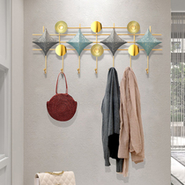 Hanghanger wall hanging wall upper door Bedroom entrance Entrance Hook hook Hyun Off hat Wall Style Clothing Hook hook