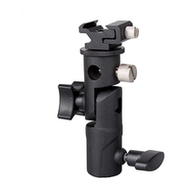 E-type flash lamp holder metal hot shoe top bracket reflective umbrella soft umbrella soft light box photography light holder base