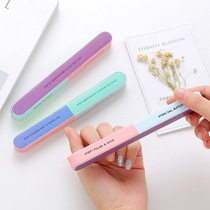 1586 nail file froth strip six-sided polishing file nail tool nail file double-sided nail grinder