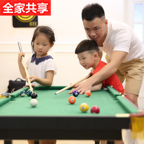 Black eight childrens pool table table fluffy child snooker folding lifting American parent-child toy