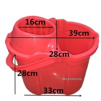 Blue Sky tow bucket single barrel household mop bucket wring machine mop bucket bucket mop bucket Mop Mop squeeze water mop bucket