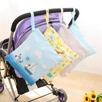 Baby diaper storage bag Out of the portable diaper diaper bag Baby bed bottle clothes diaper bag