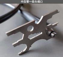 Stainless Steel 316 Multifunction Regulator Repair Tool Diving Overhaul Bag Respirator Repair Tool Water Lungs