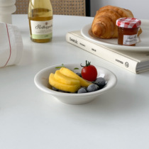 On the table-mini Milky White series ceramic sauces small sauces jam dishes