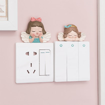 Wall creative three-dimensional light luxury pendant girl room bedroom restaurant hanging wall decoration resin wall decoration
