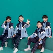 Primary school uniforms autumn and winter suits new assault uniforms uniforms grade uniforms sports games three sets