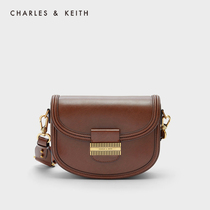 CHARLES & KEITH women bag CK2-80781496 women crossbody saddle tofu bag