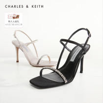 Charleskeith spring womens shoes CK1-60361322 ladies banquets fashion semi-precious sandals wedding shoes