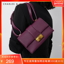 CHARLESKEITH womens bag CK2-80781293 ladies small square bag shoulder bag shoulder bag Montaigne bag