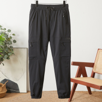 Giant warm attention is goose down filled winter New Men 80 white goose down down pants casual pants