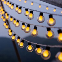 LED outdoor camping atmosphere decorated lights flashing lights full of sky sky arranged tent round lamp belt