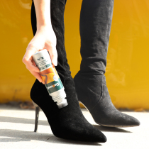Flip fur shoes Cleaning care Frosted shoe powder Universal black shoe polish care liquid Anti-plush suede color supplement