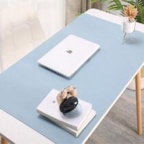Straight for leather computer mouse pad office table pad computer desk pen waterproof keyboard big number table cushion