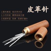 6 Fitted Triangle Hand Stitch Leather Rhomboid Needle Leather Carved Rhomboid Staple Leather Grass Hand Needle Leather Sewing Needle