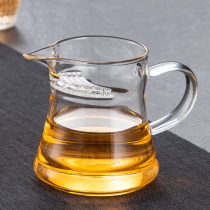 Crescent Road Cup Tea Leakage Integrated Glass Heat-resistant Thick Tea Set Green Tea Tea Set Filter Tea Cup