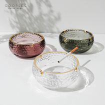 The home living room office of the Inwind light extravagant ashtray minimalist modern upscale creative personality trendy glass