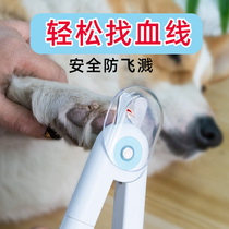 Pet dog nail clippers nail glowing nail clipper dog cat with light blood line small dog Teddy Corky