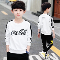 Boy necropolis Spring autumn style 2022 new childrens spring clothing CUHK Tong Yang Gas Spring casual white blouses