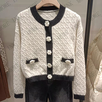 ONE MORE INK 2021 Fragrant Sweater Jacket Knit A1MAB411A117
