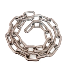 304 stainless steel chain metal chain iron lock chain iron ring thick clothes rope thick iron chain ring