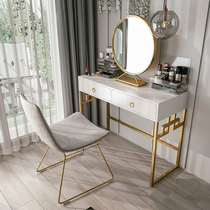 2021 new dresser solid wood modern simple small dressing table womens bedroom light luxury high-end dressing table