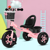 Awong childrens tricycle 1-3-5 year old baby baby light trolley 2-6 large pedal bicycle bicycle