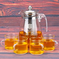 304 stainless steel inner tank floating Yi cup tea maker explosion-proof heat-resistant glass tea maker teapot kung fu tea set