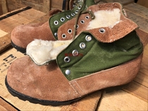 87 fur shoes big head leather shoes old cotton shoes wool cotton shoes fur shoes