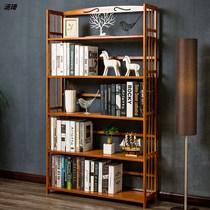 Bookshelf floor-to-floor book cabinet childrens small desktop shelves simple bedroom living room storage