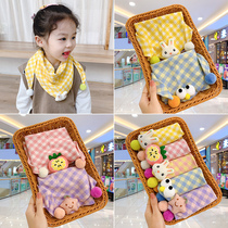 Childrens scarf autumn and winter baby warm cotton baby windproof collar Korean cute tide boy girl collar