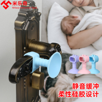 Door knob door suction door stopper free of punch door stopgate door-blocking door touch silicone room door muted buffer anticollision deity