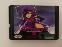 Action Fighting Class] New Sega Sega MD16 Bit Game TV Black Card Female Ninja Iron Boxing 2